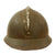 Original French WWII North African Zouave M26 Adrian Helmet - Full Liner & Chinstrap Original Items