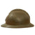 Original French WWII North African Zouave M26 Adrian Helmet - Full Liner & Chinstrap Original Items