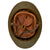 Original French WWII North African Zouave M26 Adrian Helmet - Full Liner & Chinstrap Original Items