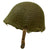 Original U.S. WWII 1944 McCord Front Seam Swivel Bale M1 Helmet with Net and International Molded Plastics Liner with Laundry Number Original Items