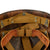 Original U.S. WWII 1944 McCord Front Seam Swivel Bale M1 Helmet with Net and International Molded Plastics Liner with Laundry Number Original Items