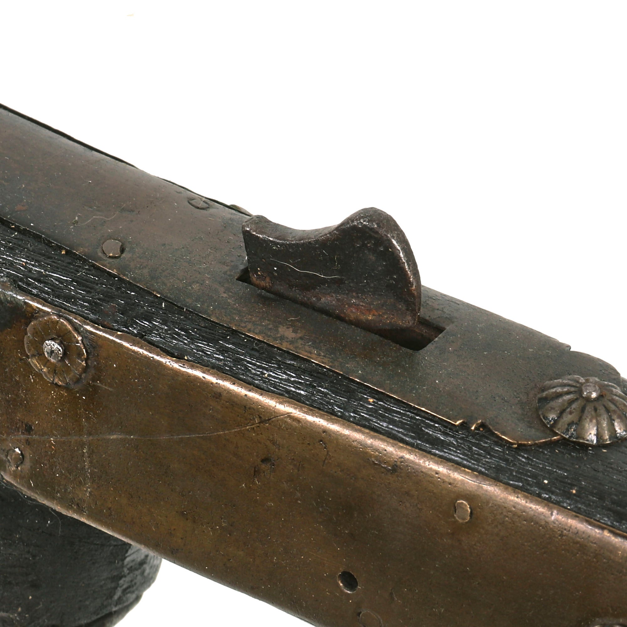 Original Indian Toradar Matchlock Musket with Silver-Inlaid Barrel c ...