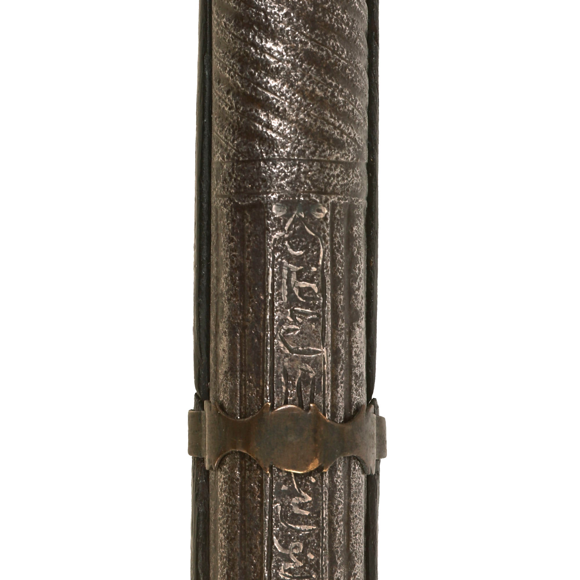 Original Indian Toradar Matchlock Musket with Silver-Inlaid Barrel c ...