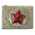 Original Soviet Union Captured German WWII Heer EM/NCO Aluminum Belt Buckle with Soviet Red Star on Front Original Items