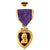 Original U.S. WWII Privately Engraved Purple Heart & Pin in Original Box - Silver Star Recipient Original Items