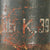 Original German WWII Nebelkerzen 39 Smoke Candle Grenade Dated 1944 - Inert Original Items