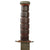 Original U.S. WWII US NAVY PAL RH-37 Fighting Knife with USN Marked “Fold-Over” Leather Sheath Original Items