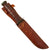 Original U.S. WWII USN Mark 2 KA-BAR Blade Marked Fighting Knife with Leather Scabbard by Boyt - Dated 1943 Original Items