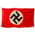 Original German WWII Kriegsmarine 100 x 170 cm Naval Jack Flag by G.A. Fröhlichs Sohn A.G. in Sudetenland - Gösch flagge Original Items
