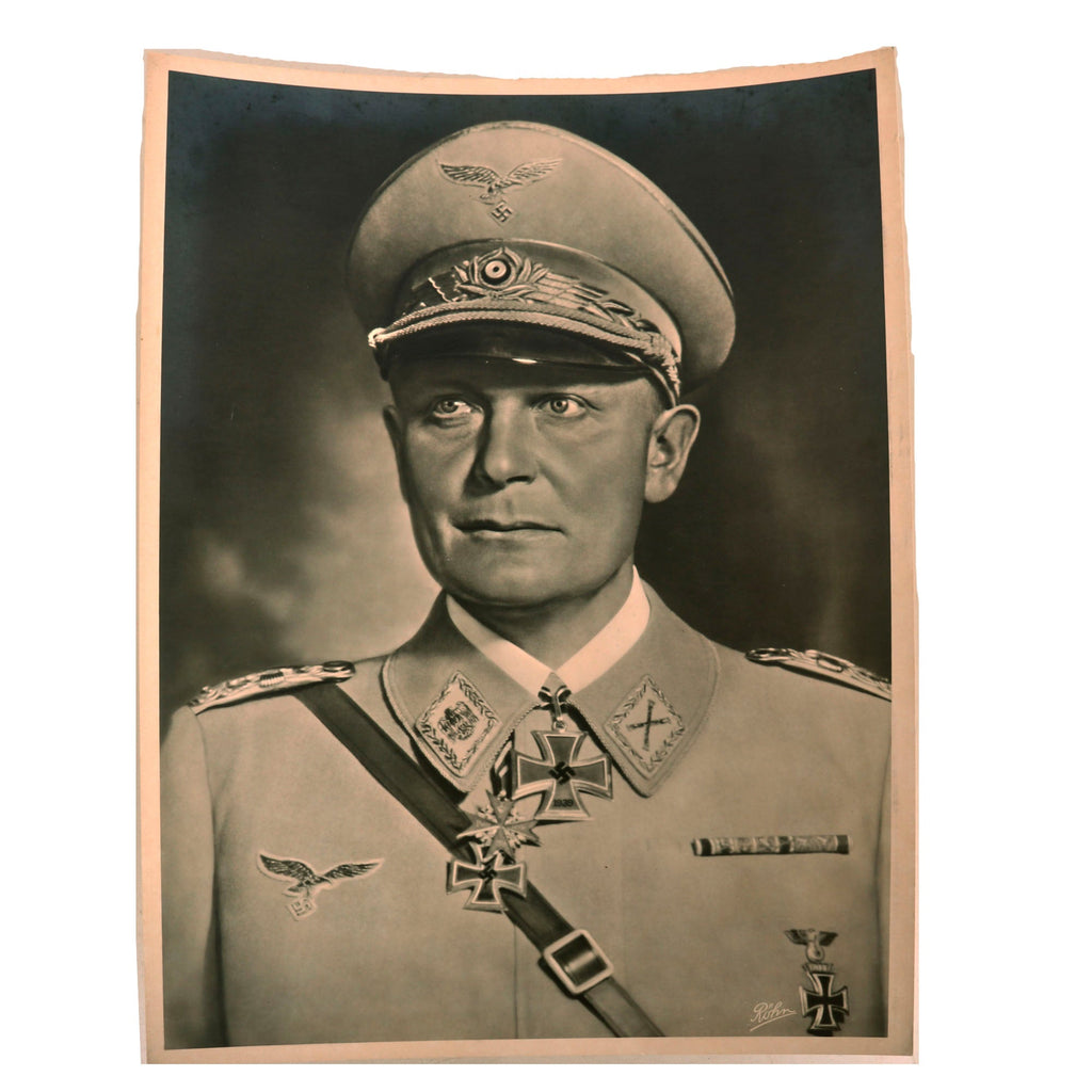 Original German WWII 11 ¾ x 15 ½" Portrait Photograph of Reichsmarschall Hermann Göring in Full Dress Uniform Original Items