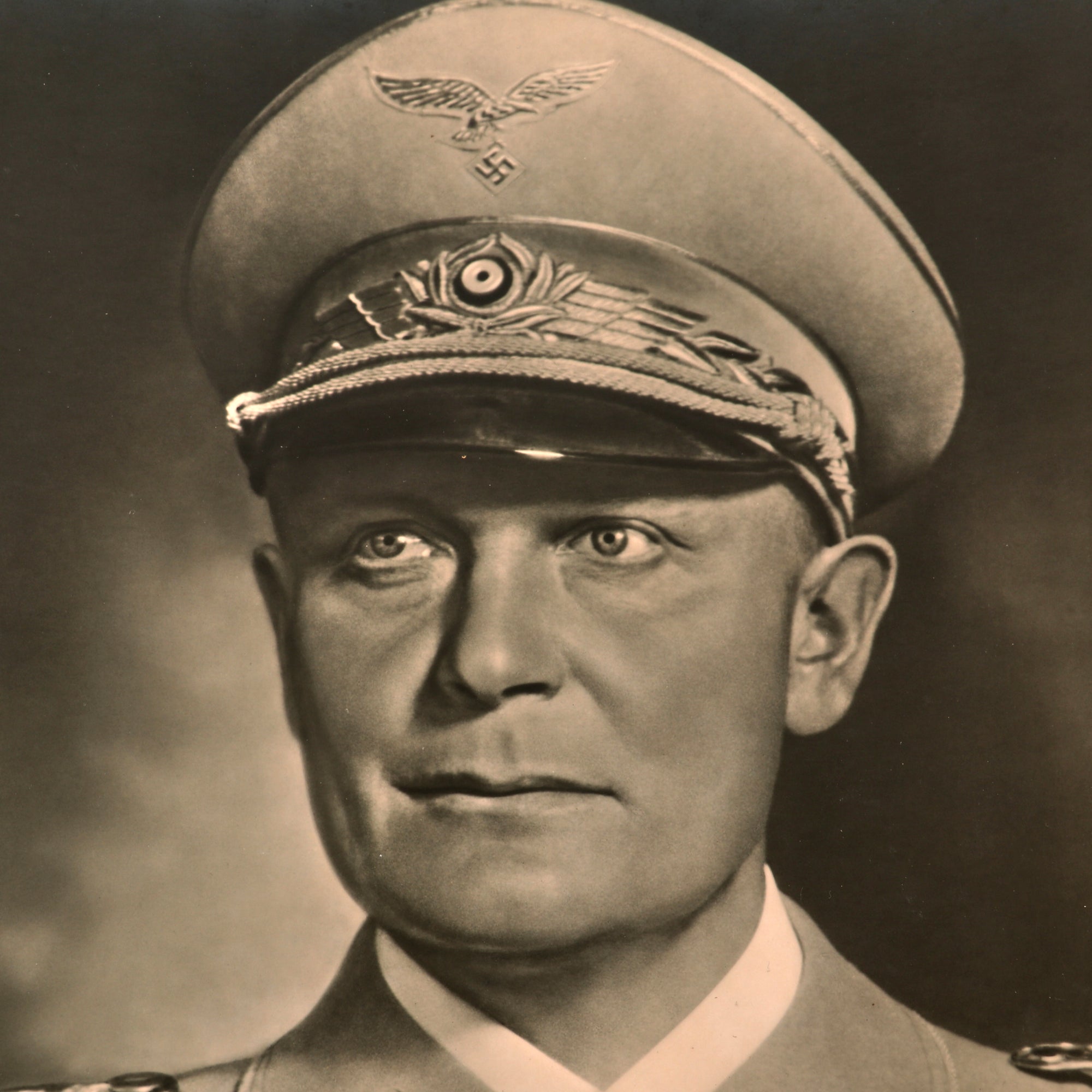 Color Goering Original German WWII 11 ¾ x 15 ½