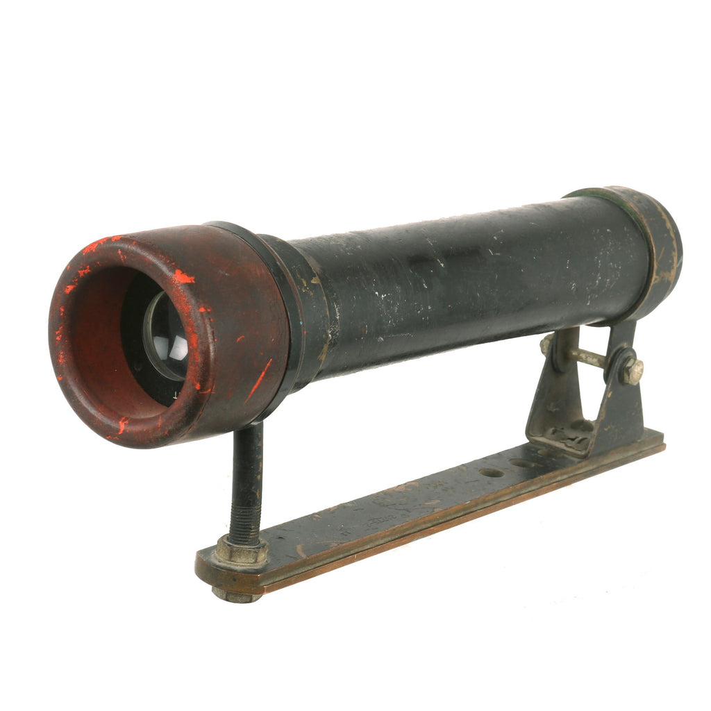 Original U.S. WWII Douglas SBD Dauntless Cockpit Aircraft Telescope Sight - Mark V, Mod. 1 by Wollensak Optical Co. - Dated 1941 Original Items