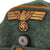 Original German WWII Kriegsmarine Coastal Artillery Officer M43 Einheitsmütze Field Cap Original Items