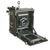 Original U.S. WWII US Speed Graphic Camera by the Folmer Graflex Corp. in Original Case with Tripod & Accessories Original Items