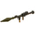 Original Soviet Bulgarian Cold War 1971 Dated RPG-7 Rocket Propelled Grenade Inert Launcher RPG with Iraqi Type ON-M80 Optical Sight & Inert Chinese Type 69 Rocket Round Original Items