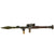 Original Soviet Bulgarian Cold War 1971 Dated RPG-7 Rocket Propelled Grenade Inert Launcher RPG with Iraqi Type ON-M80 Optical Sight & Inert Chinese Type 69 Rocket Round Original Items