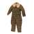 Original Rare Imperial Japanese WWII Winter Fur Lined Pilot Electric Heated Flight Suit Original Items