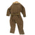 Original Rare Imperial Japanese WWII Winter Fur Lined Pilot Electric Heated Flight Suit Original Items