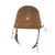 Original Japanese WWII Imperial Japanese Army Tanker Helmet with Markings - Dated 1944 Original Items