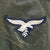 Original German WWII Luftwaffe Pilot's Blue Gray Leather Flight Jacket with Bakelite Sleeve Zippers Original Items