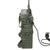 Original WWII U.S. Signal Corps BC-1000 Backpack Radio Receiver and TS-9-R Transmitter - Dated 1944 - Missing Backpack Rigging Original Items