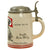 Original German WWII Named Unit Marked Motorcycle Corps NCO Training 0.5L Beer Stein - Ceramic with Pewter Lid Original Items