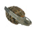 Original U.S. WWII Inert MkII Pineapple Grenade with Yellow Ring with M200A1 Fuze Original Items