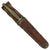 Original U.S. WWII USMC Marine Raider Stiletto Dagger by Camillus with Personalized Named M6 Sheath Original Items