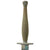 Original U.S. WWII USMC Marine Raider Stiletto Dagger by Camillus with Personalized Named M6 Sheath Original Items