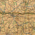 Original German WWII Luftwaffe Double-Sided Flight Navigator Map of England "Battle of Britain" in Unit-Marked Map Case to Kampfgeschwader 51 Original Items