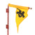 Original German WWII Pioneer Troops Mine & Gas Warning Flag Set with Carry Case Original Items