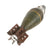 Original U.S. WWII 1941 Dated M49A2 60mm Deactivated Mortar Round with 1942 Dated Fuse with and Original Paint - Inert Original Items