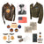 Original U.S. WWII B-17 “Evasive Action” Navigator Painted A2 Flight Jacket, Uniform, & Cased Medals and Insignia - Air Medal with 5 OLCs - 334th Bomb Squadron, 95th Bombardment Group - William Charles "Limpy" Limpach Original Items