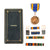 Original U.S. WWII B-17 “Evasive Action” Navigator Painted A2 Flight Jacket, Uniform, & Cased Medals and Insignia - Air Medal with 5 OLCs - 334th Bomb Squadron, 95th Bombardment Group - William Charles "Limpy" Limpach Original Items