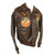 Original U.S. WWII B-17 “Evasive Action” Navigator Painted A2 Flight Jacket, Uniform, & Cased Medals and Insignia - Air Medal with 5 OLCs - 334th Bomb Squadron, 95th Bombardment Group - William Charles "Limpy" Limpach Original Items
