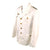 Original German WWII Kriegsmarine U-boat U-356 Officer Candidate White Summer Uniform Tunic Named to Fähnrich zur See Walter Lohmann Original Items