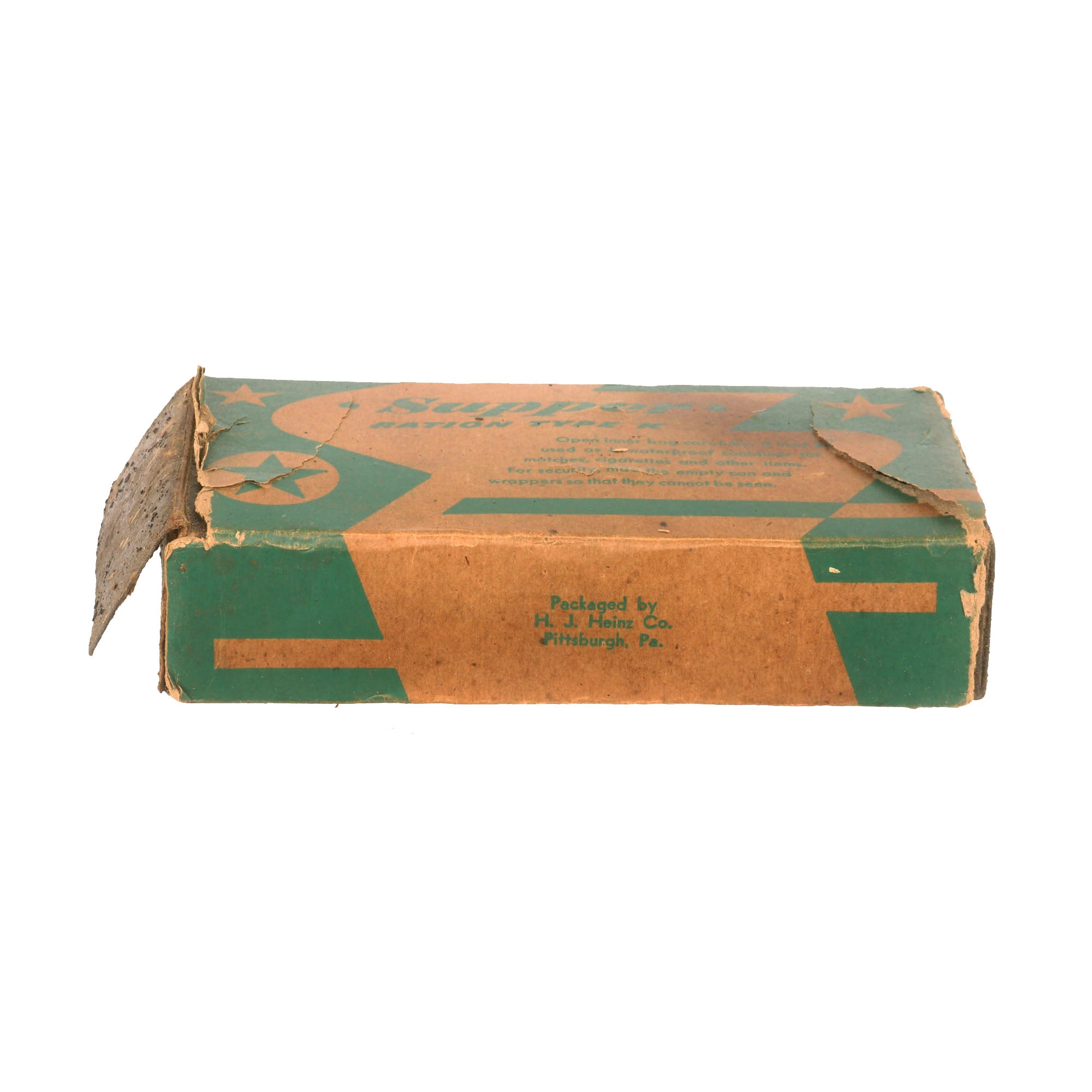 K Ration Supper Original U.S. WWII K-Ration