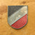 Original German WWII First Model DAK Afrikakorps Sun Helmet by ORL with Badges - Service Used Original Items