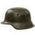 Original German WWII M42 Army Heer "No Decal" Helmet with Relic 58cm Liner and Dome Stamp - ckl66 Original Items