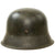 Original German WWII M42 Army Heer "No Decal" Helmet with Relic 58cm Liner and Dome Stamp - ckl66 Original Items