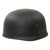 Original German WWII M-38 Luftwaffe Fallschirmjäger Paratrooper Helmet Shell Marked ckl68 - Post War Repainted Original Items