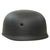 Original German WWII M-38 Luftwaffe Fallschirmjäger Paratrooper Helmet Shell Marked ckl68 - Post War Repainted Original Items