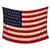 Original U.S. Pre-WWI 46 Star Multi-Piece Cloth National Flag Marked Apgar Bros - 8 x 11 Feet Original Items