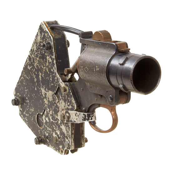 Original British WWII SM No. 4 Mk. I Aircraft Flare Gun with Attachment & Switch by Webley & Scott - Serial 59373 Original Items