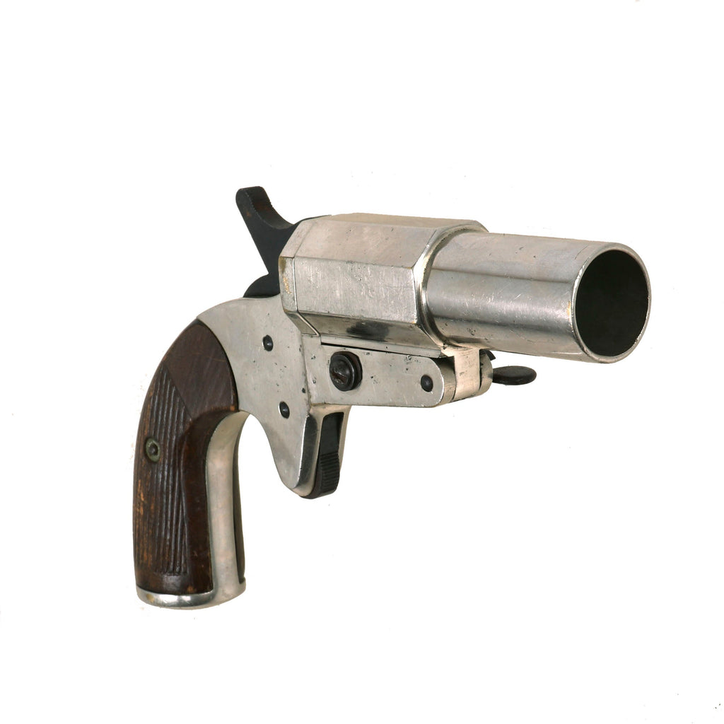 Original U.S. Pre-WWII Lake Erie Chemical Co. Mark IV "Very" Signal Flare Pistol - Serial 1219 Original Items