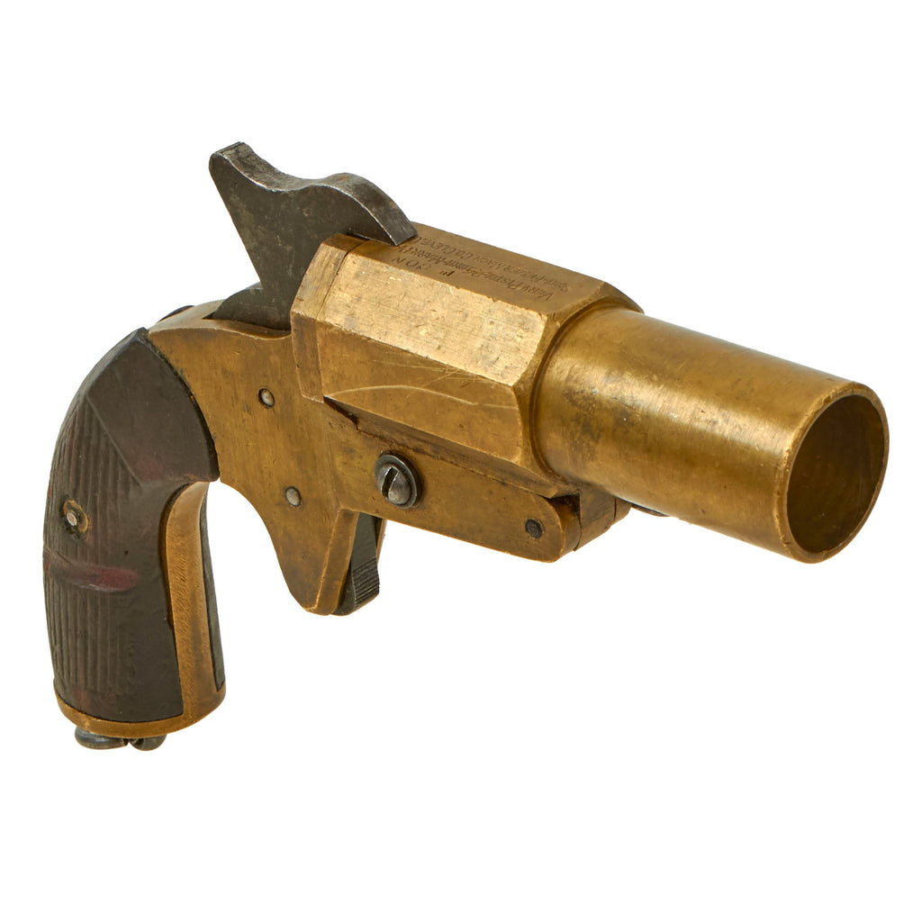 Original U.S. Pre-WWII Mark IV VERY Signal Flare Pistol by Scott Fetzer Mach. Co. Converted to 1” Original Items