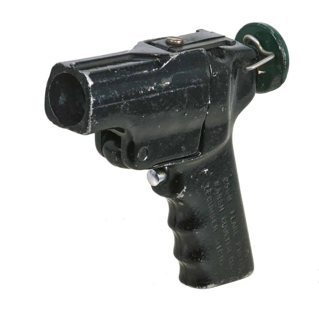 Original U.S. WWII Era 25mm Flare Pistol by the Marsh Coulter Company Original Items