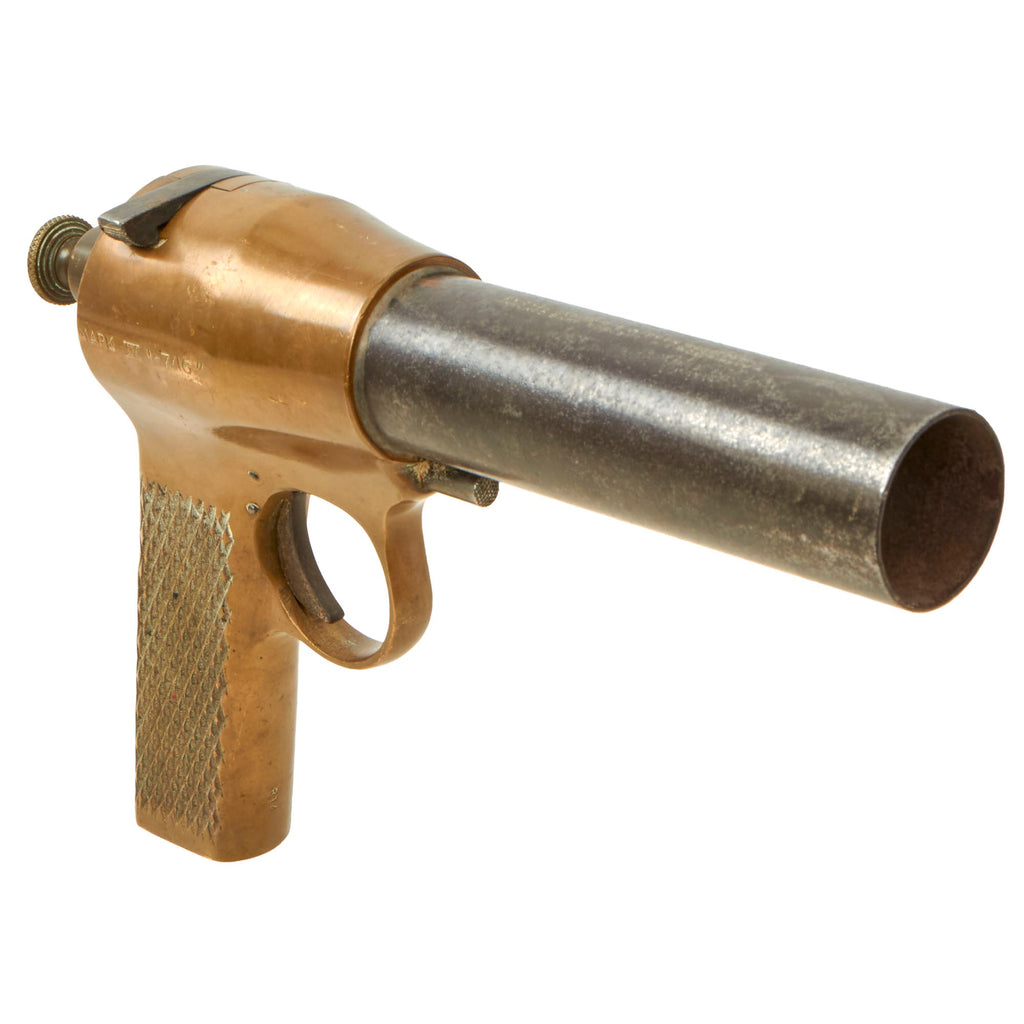Original British WWII Harrington & Richardson Mk. IV Flare Pistol - Serial 814 Original Items
