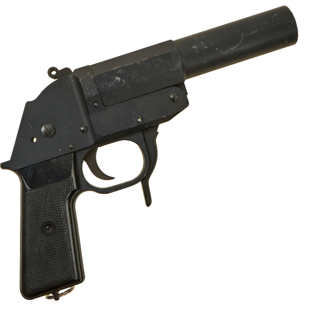 Original German Post-WWII LP1 East German Flare Pistol - Serial 15712 Original Items