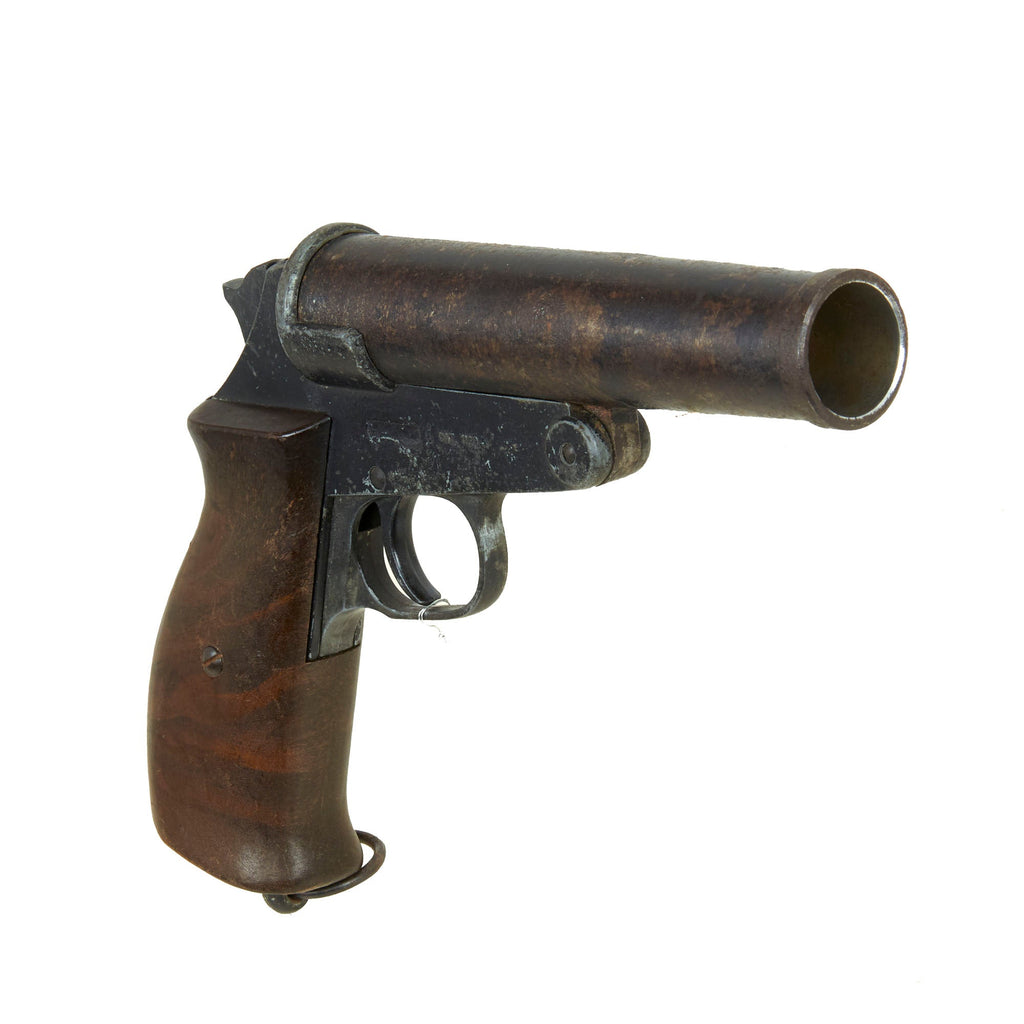 Original Italian WWII Molgora Modesto Mondial V 26.5mm Flare Pistol Original Items